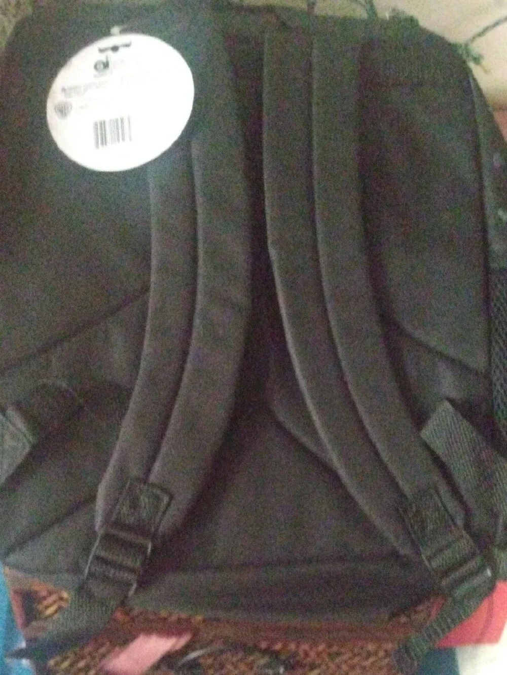 Hogwarts Sequin Black Backpack - Reversible Silver Crest